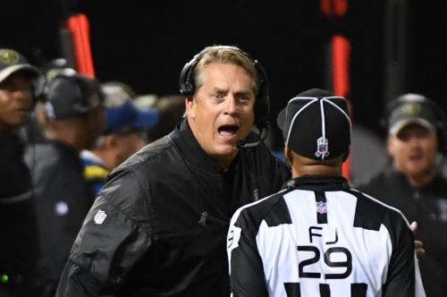 Raiders HC Jack Del Rio