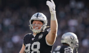 Raiders DE Maxx Crosby, Davante Adams