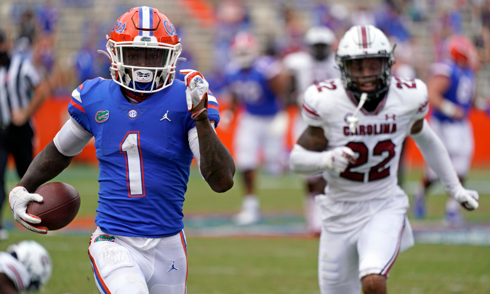 Kadarius Toney looks like an impact player for the Gators' offense