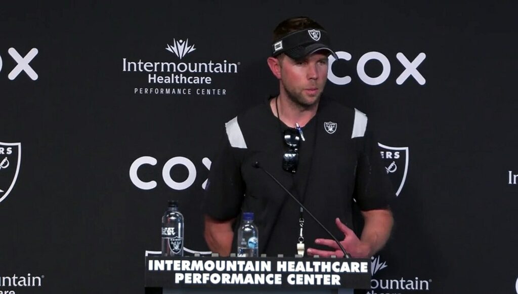 Raiders OC Bo Hardegree
