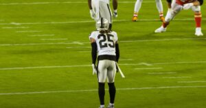 Las Vegas Raiders safety Tre'von Moehrig