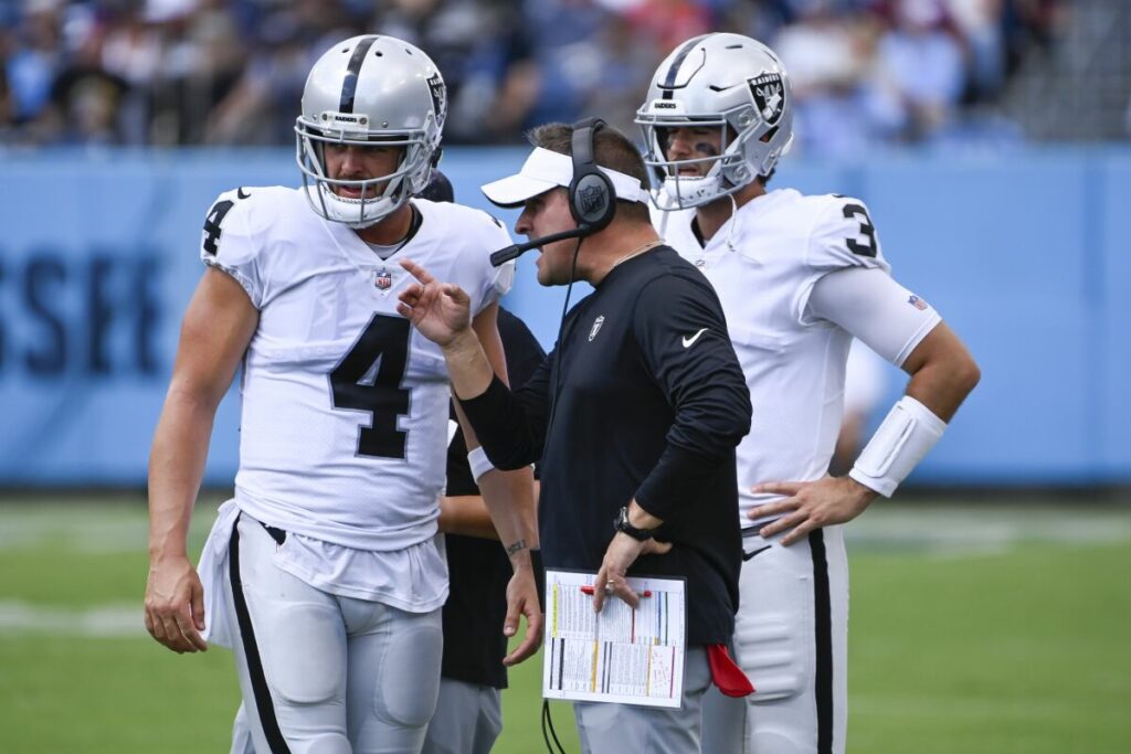 Las Vegas Raiders HC Josh McDaniels