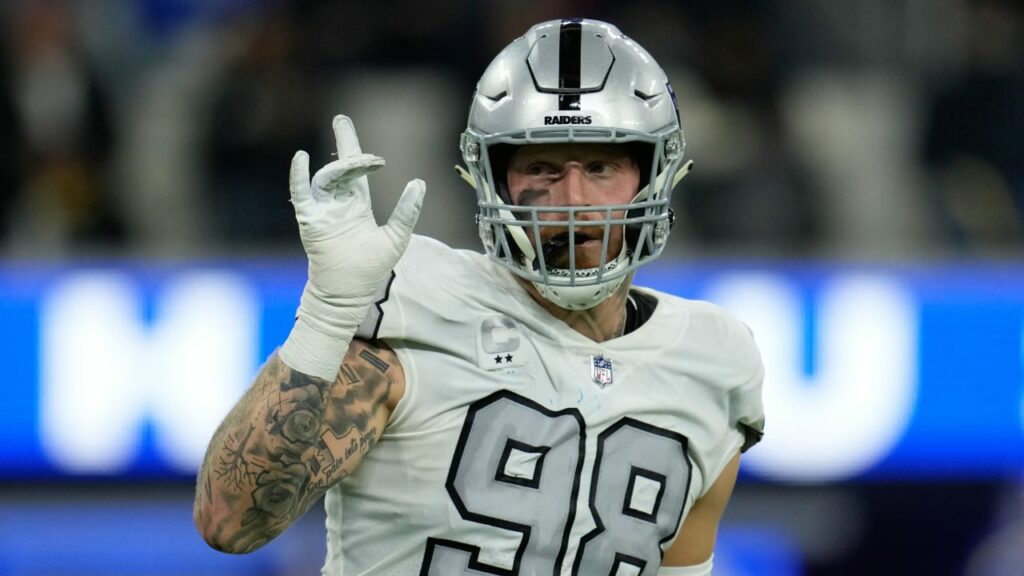Raiders DE Maxx Crosby Defends Josh McDaniels
