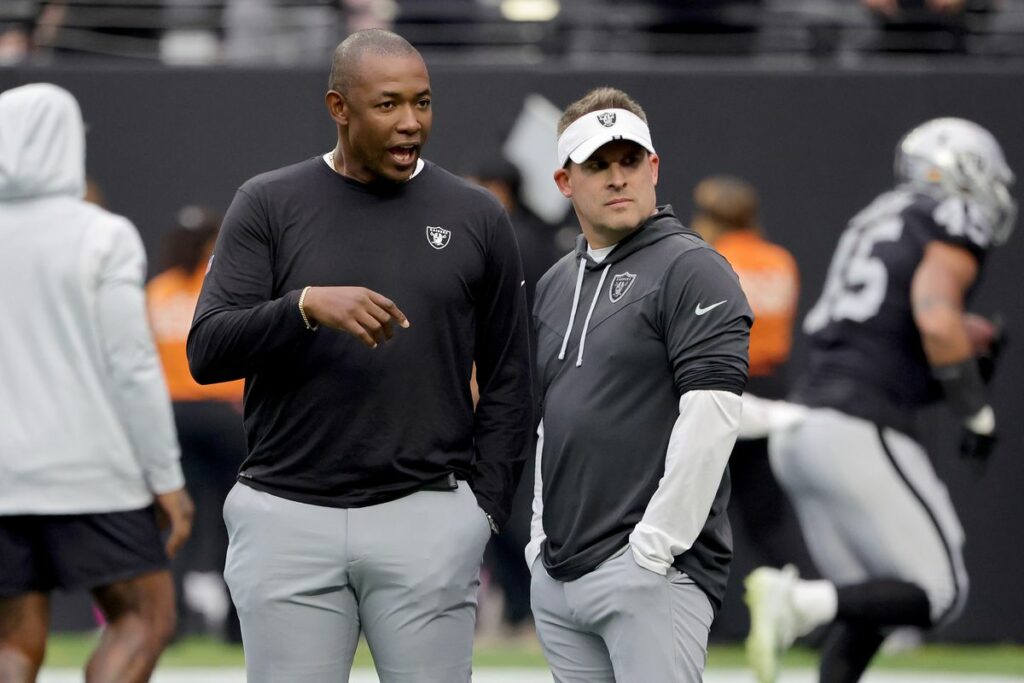 Patrick Graham, Las Vegas Raiders, Defensive Coordinator (Photo by Getty Images)