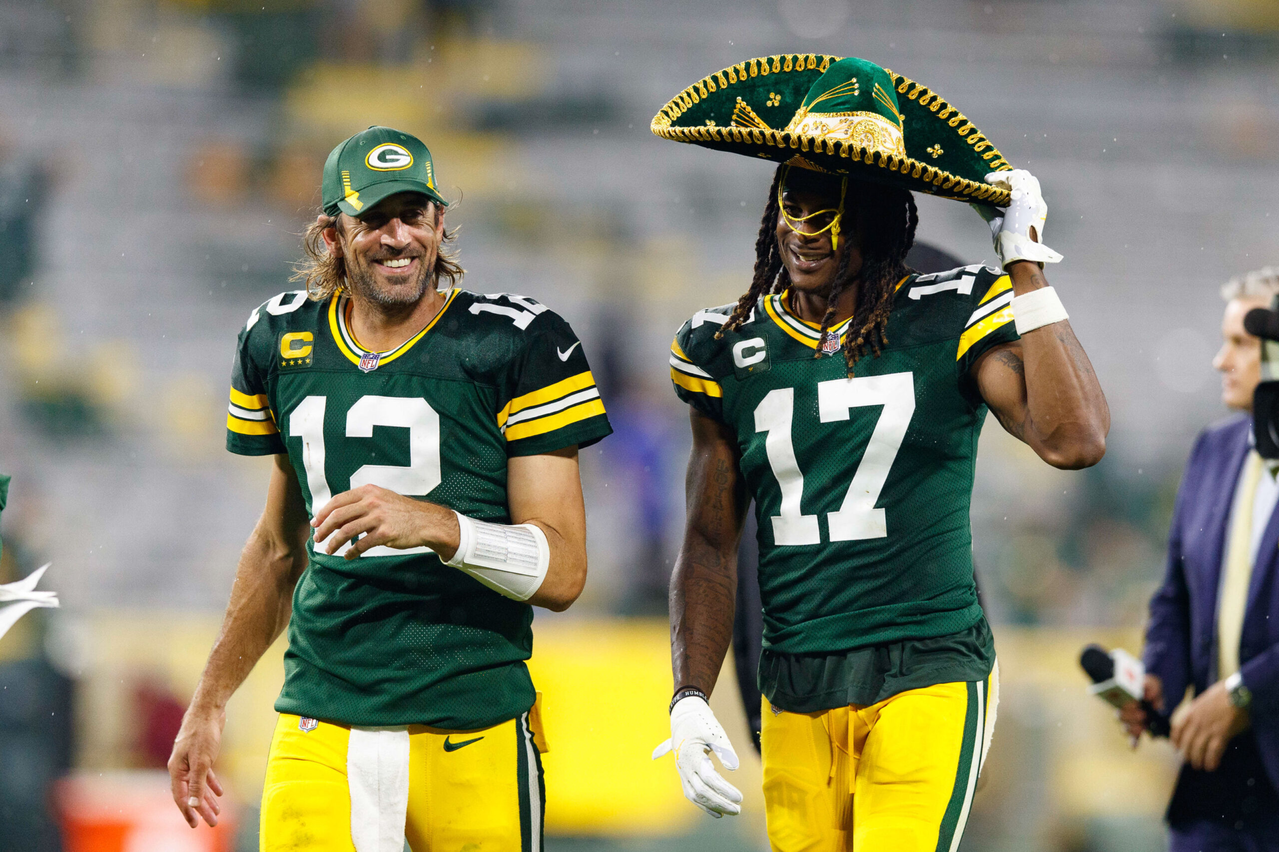 Raiders WR Davante Adams & Packers QB Aaron Rodgers, Plus, Josh Jacobs