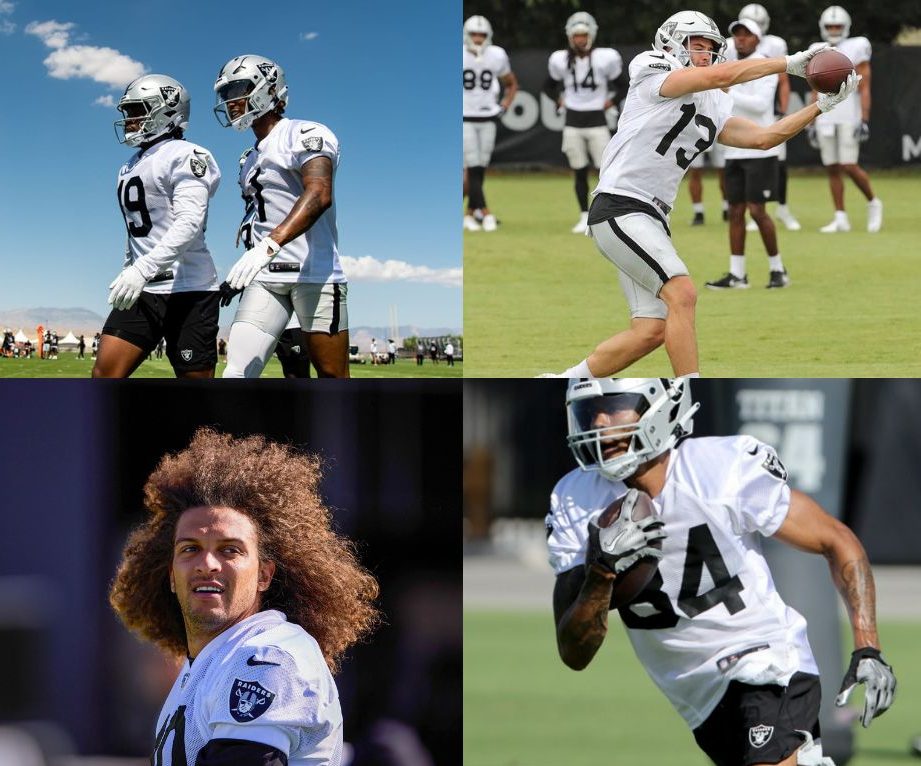 Las Vegas Raiders WRs: Hunter Renfrow, Mack Hollins, and Co.