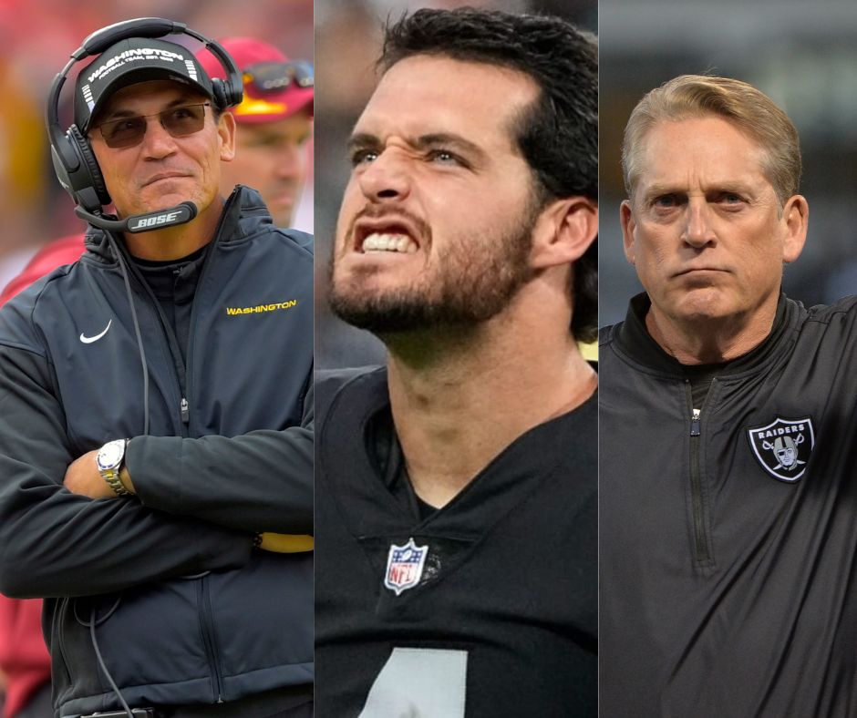 Raiders QB Derek Carr reuniting with Jack Del Rio on the Commanders?