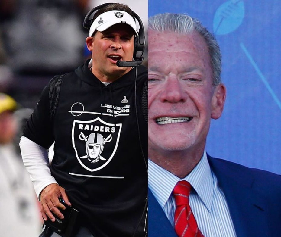 Raiders HC Josh McDaniels & Colts Owner Jim Irsay