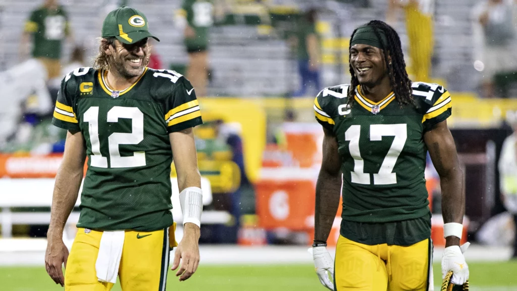 Aaron Rodgers possibly reuniting with Davante Adams on the Las Vegas Raiders