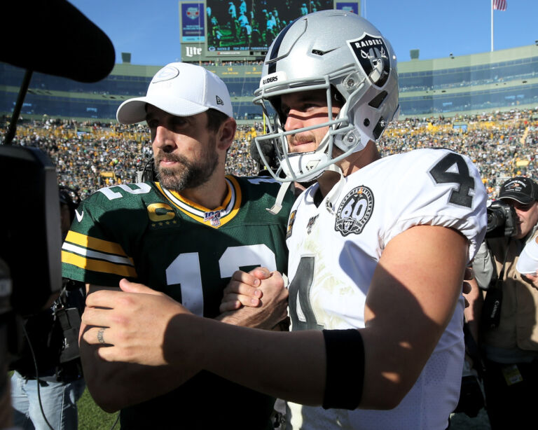 Aaron Rodgers could be the next quarterback for the Raiders. Is it worth the trade for Vegas?