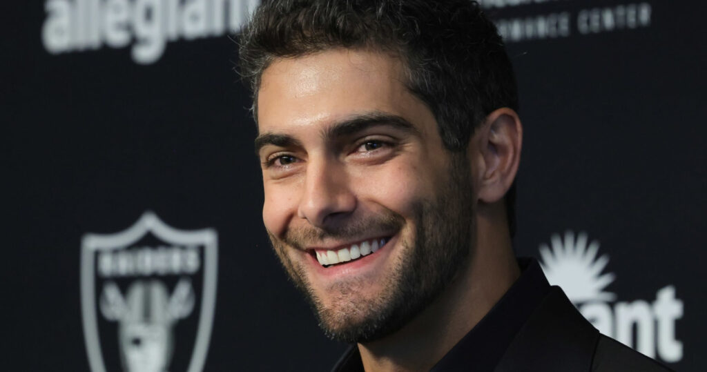 Las Vegas Raiders QB Jimmy Garoppolo