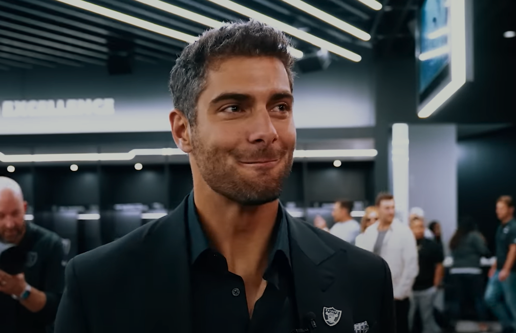 Las Vegas Raiders QB Jimmy Garoppolo - GM Dave Ziegler