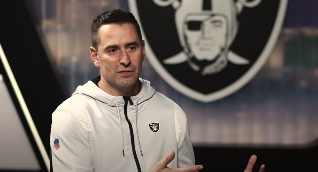 Las Vegas Raiders GM Dave Ziegler