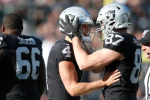 Las Vegas Raiders Derek Carr Foster Moreau Josh McDaniels