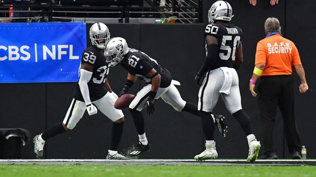 Nate Hobbs Amik Robertson Duke Shelley David Long Jakorian Bennett Dave Ziegler Raiders
