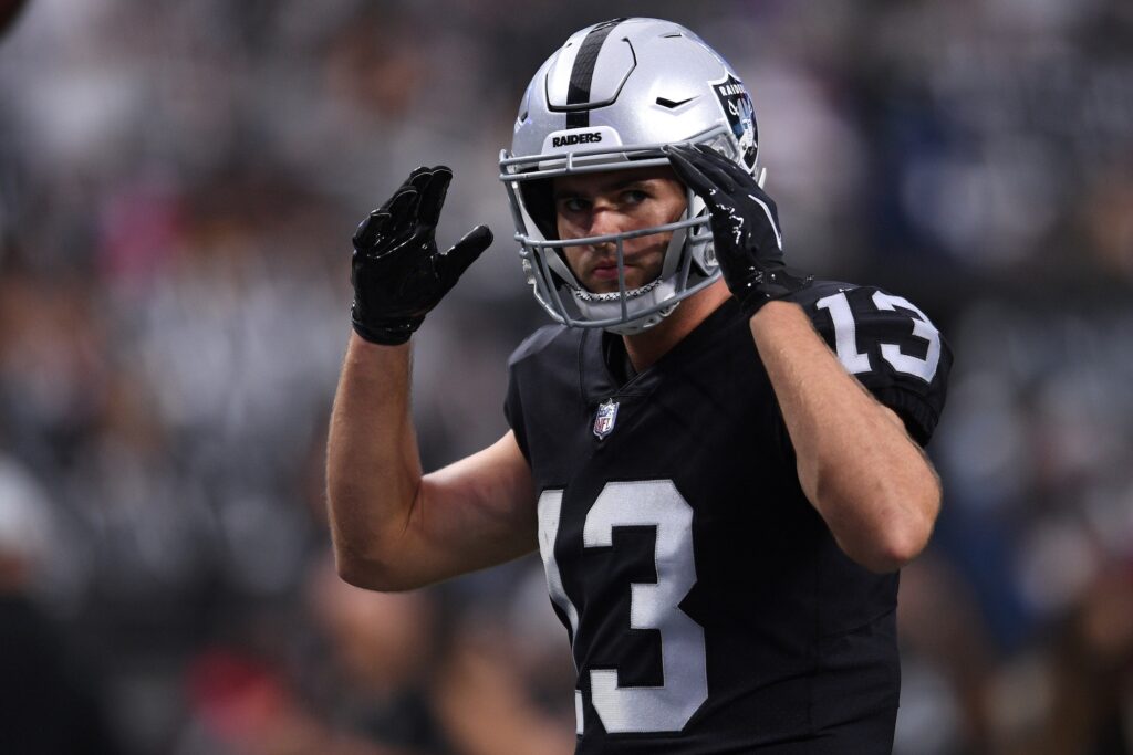 Raiders WR battle? Hunter Renfrow and Jakobi Meyers are primed to duke it out.