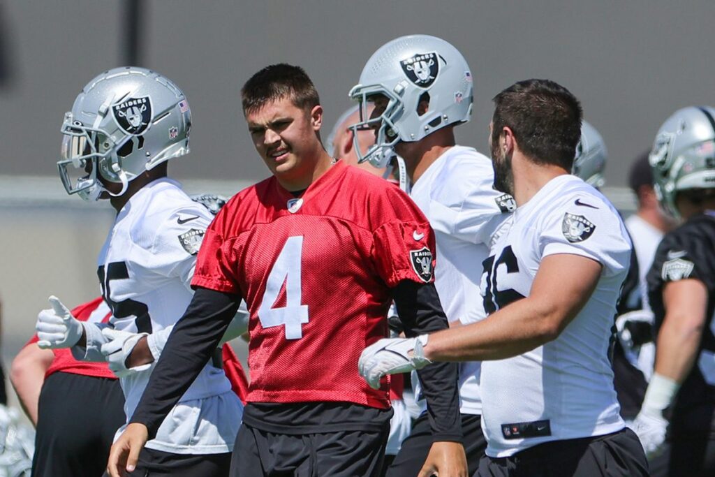 Raiders QB Aidan O'Connell