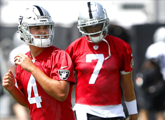 Raiders QB Aidan O'Connell, Hunter Renfrow praises rookie.
