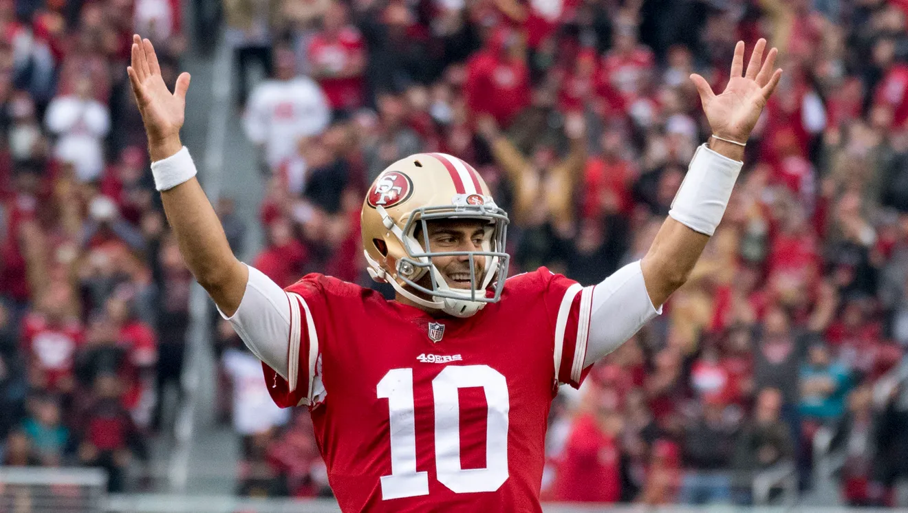 Raiders & Jimmy Garoppolo agree to 3-year deal, is he an upgrade from Derek  Carr?, UNDISPUTED