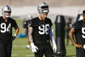 Raiders DE Maxx Crosby goes home and Colin Kaepernick