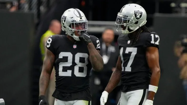 Raiders Josh Jacobs Davante Adams