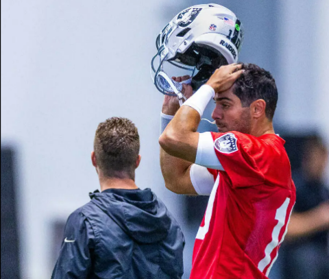 Raiders News: Jimmy Garoppolo Struggles