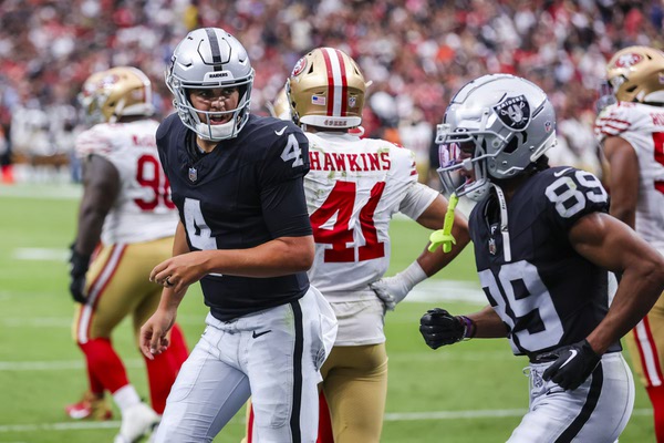 Raiders rookie QB Aidan O'Connell hopes his NFL story is just beginning