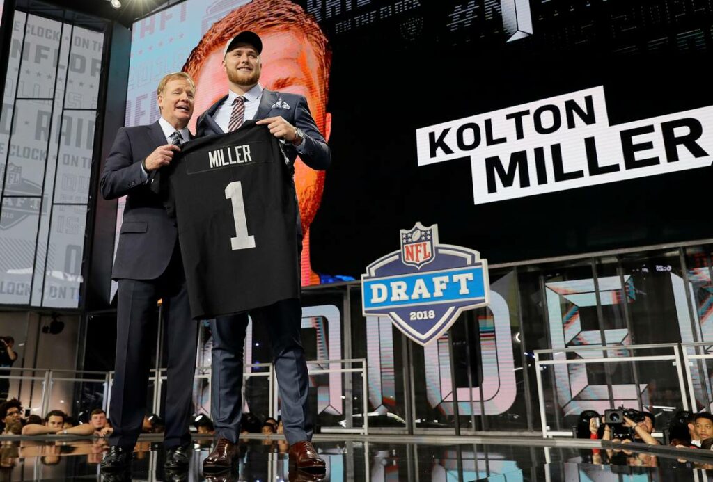 Kolton Miller Raiders tackle