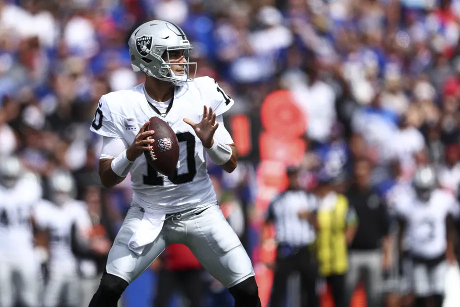 Raiders QB Jimmy Garoppolo (concussion) ruled out vs. Chargers