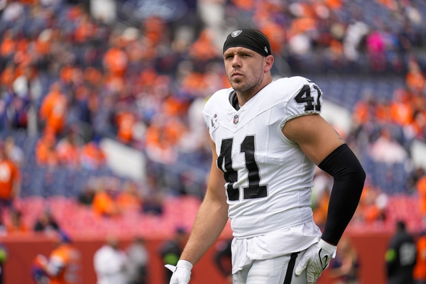 Raiders linebacker Robert Spillane Dave Ziegler