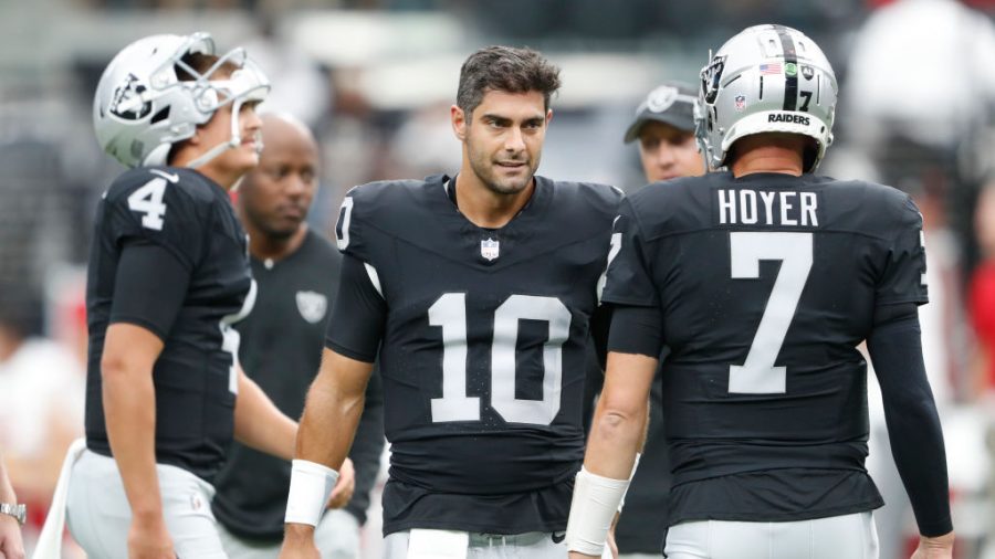 Las Vegas Raiders; Garoppolo; O’Connell; Josh McDaniels