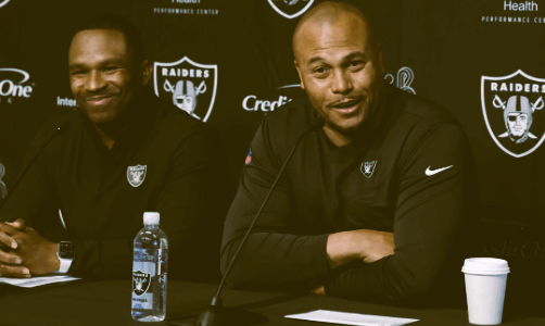 Las Vegas Raiders interim coach Antonio Pierce