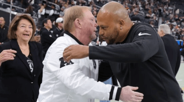 Raiders News: Mark Davis, Antonio Pierce, and Jim Harbaugh