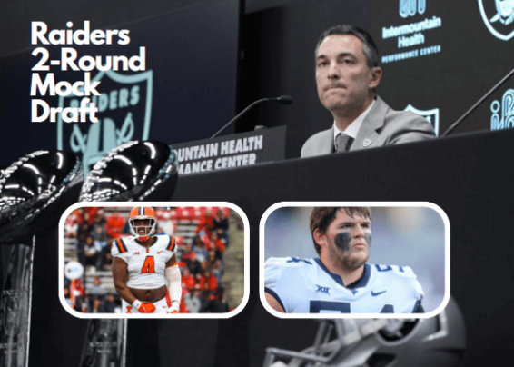Raiders Mock Draft: Tom Telesco, Antonio Pierce, and more.