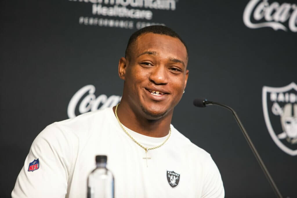 Las Vegas Raiders RB Zamir White