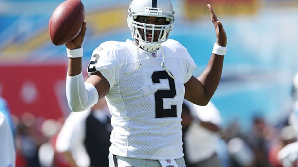 Former Raiders QB JaMarcus Russell