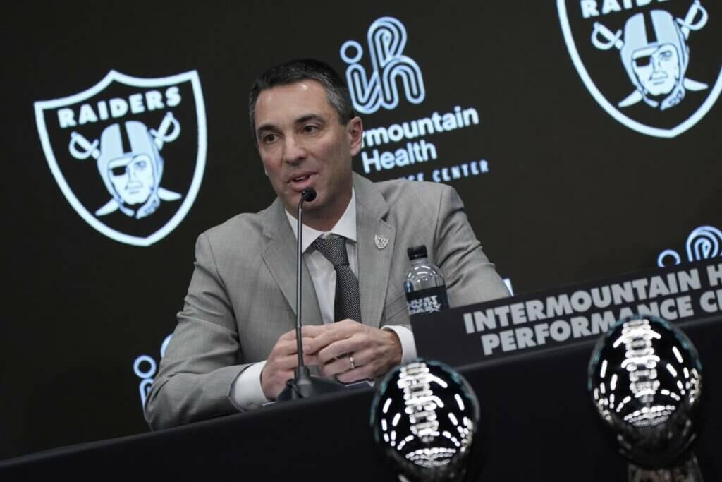 Las Vegas Raiders general manager Tom Telesco