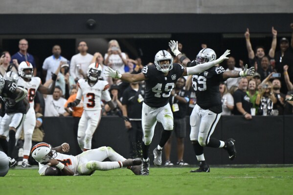 Antonio Pierce, Las Vegas Raiders earn gutsy win in Week 4
