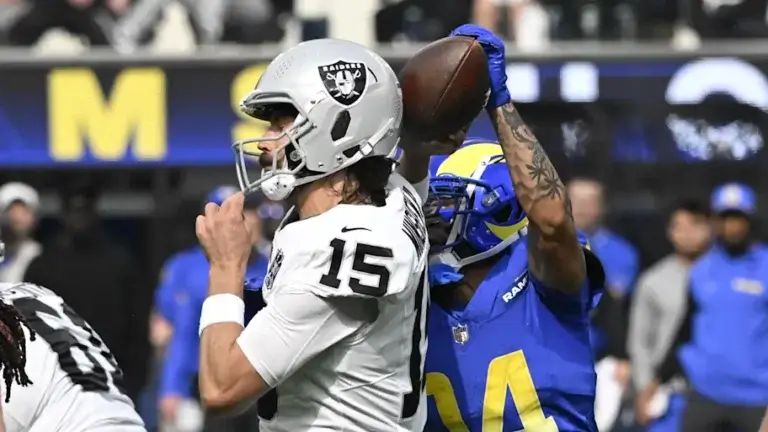 Gardner Minshew Las Vegas Raiders vs Rams