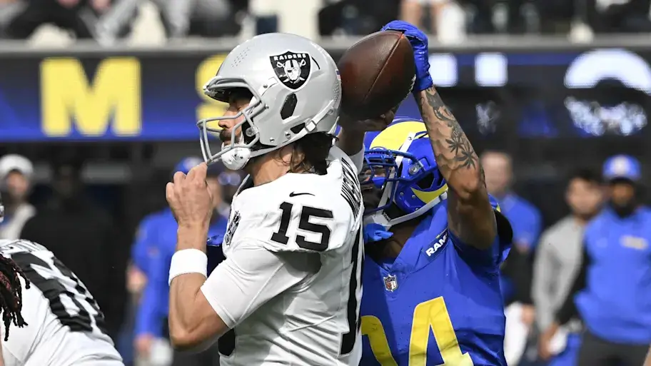 Gardner Minshew Las Vegas Raiders vs Rams