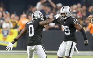 Las Vegas Raiders cornerback Jakorian Bennett