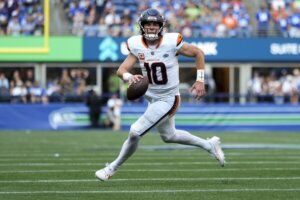 Denver Broncos rookie QB Bo Nix