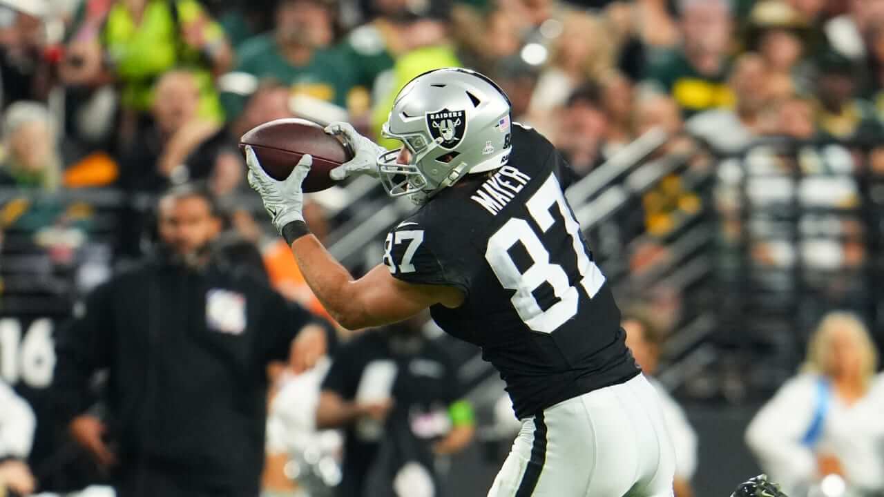 Raiders News: Michael Mayer, Zamir White, and more.