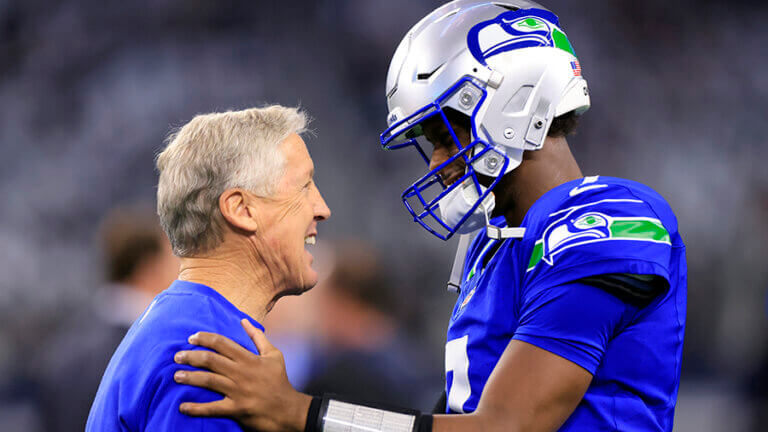 Geno Smith and Pete Carroll reunite with Las Vegas Raiders