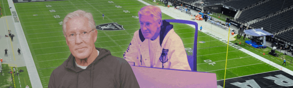 Raiders HC Pete Carroll