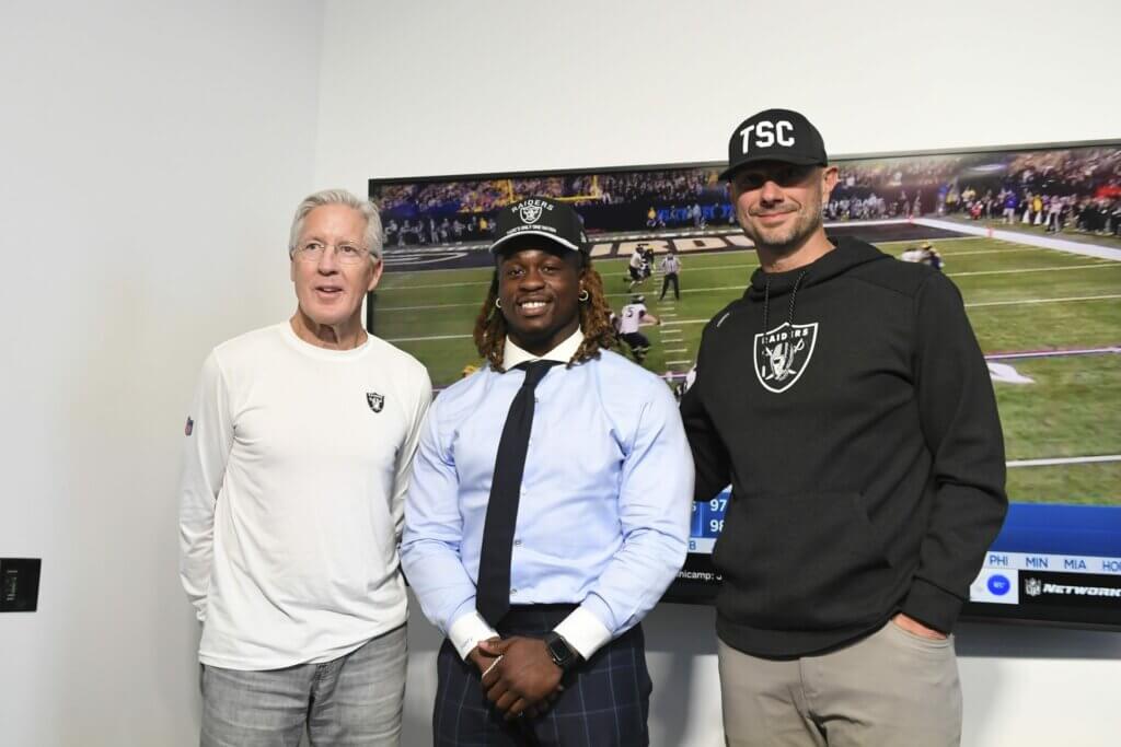 Pete Carroll, John Spytek, Ashton Jeanty, Las Vegas Raiders