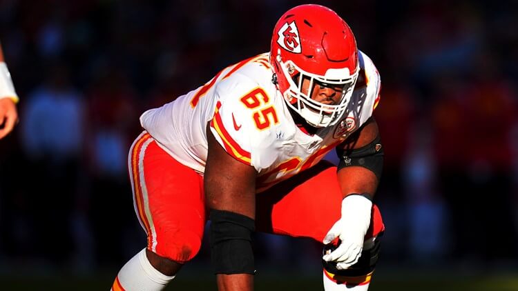 AFC West, Kansas City Chiefs guard Trey Smith