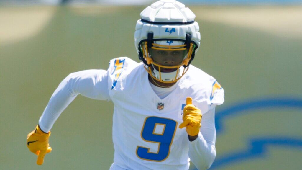 Las Angeles Chargers rookie Tre Harris, AFC West
