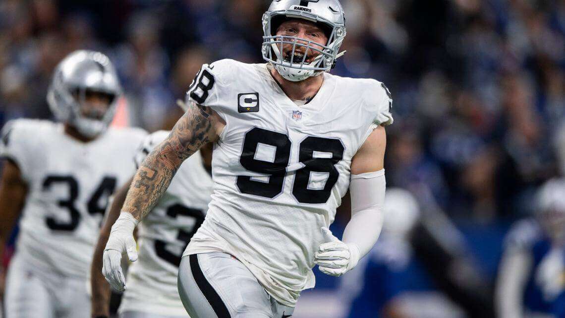 Las Vegas Raiders DE Maxx Crosby