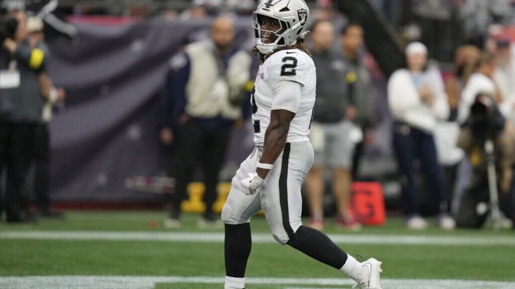Las Vegas Raiders RB Ashton Jeanty